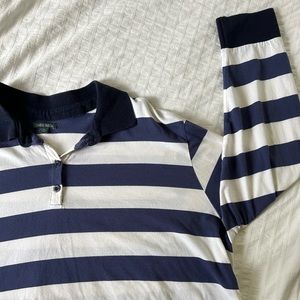 Wild fable lose-fit long sleeve crop top